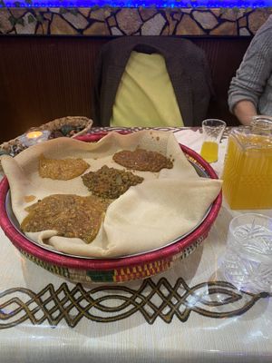 Vegan combo  #Veganuary at Merkato in North London