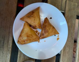 Sambusa  at Merkato in North London