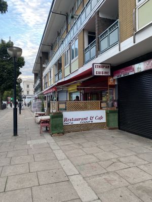 Patio  at Merkato in North London