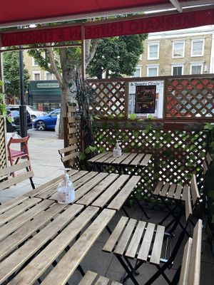 Patio  at Merkato in North London