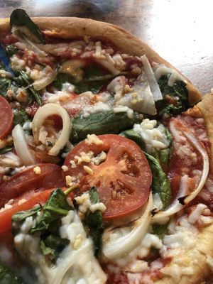 Vegan Pizza  at Mellow Mushroom in Delray Beach