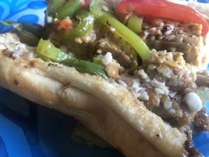 Tempeh Hoagie at Mellow Mushroom in Delray Beach