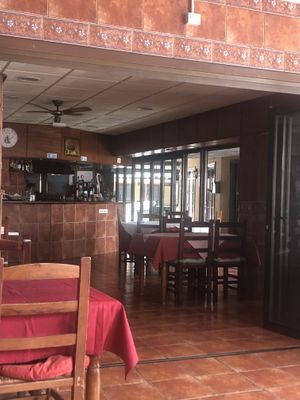 indoor seating area at Bobby's III Indian Tandoori Restaurant in Tenerife