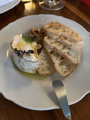  Vegan Brie. Amazing!   at Gia in Toronto