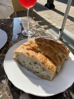 Focaccia   at Gia in Toronto