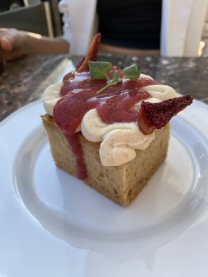 Very good but icing is super sweet  at Gia in Toronto