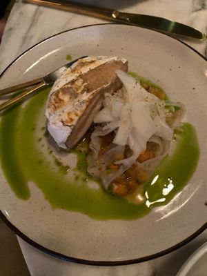 Plant Based Brie at Gia in Toronto