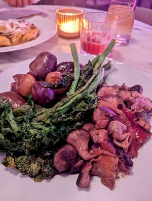 Lions mane at Gia in Toronto