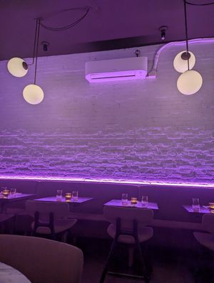 Decor at Gia in Toronto