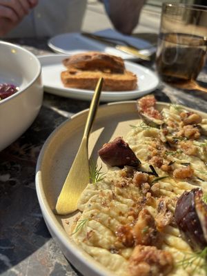 May 2025. Vegan ricotta. This was a hit!   at Gia in Toronto