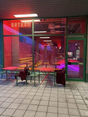   at Outrun Cafe in Helsinki