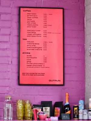  at Outrun Cafe in Helsinki