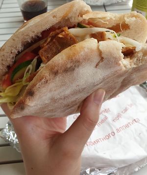 Seitan Kebab at Lokma in Kiel