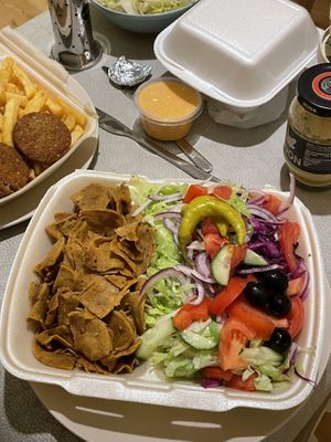 Veganer Döner Teller   at Lokma in Kiel