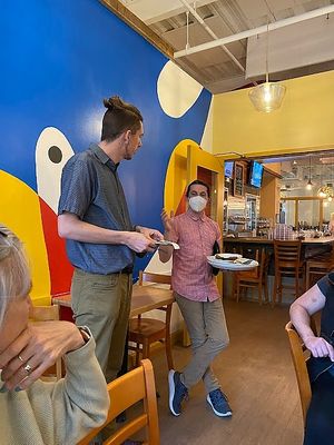 Our friend Tony, the GM at Pizzeria Paradiso in Washington