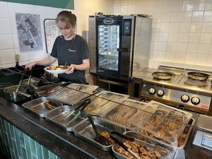 Preparing orders  at The Harvest in Delft
