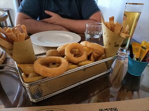 Fritto vegan at Pizza Tranquilli in Ostra