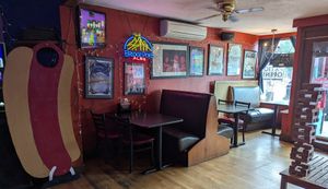 interior at Zach's Shack in Portland