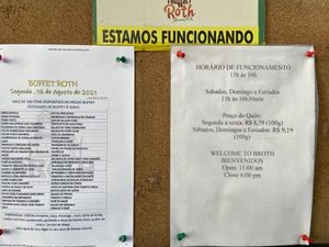Menu and hours at Broth Restaurante in Rio De Janeiro