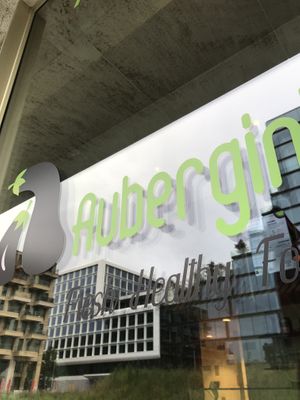 Sighing from outside  at Aubergini in Amsterdam