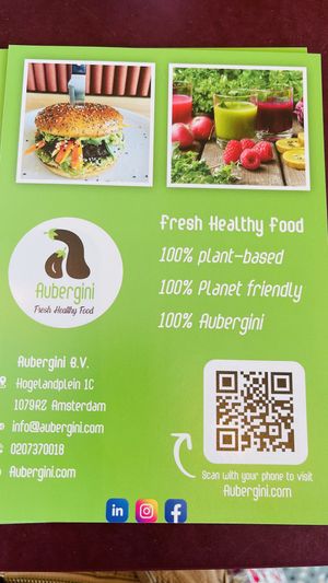 Quality delivered according to their promise! at Aubergini in Amsterdam