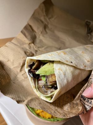 Wrap at Aubergini in Amsterdam