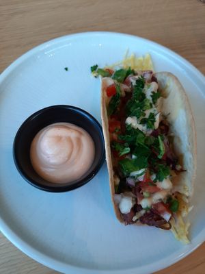 Taco at Aubergini in Amsterdam