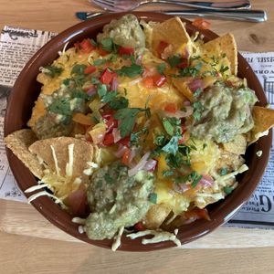 Nachos todos  at Aubergini in Amsterdam