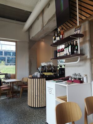 Inside at Aubergini in Amsterdam