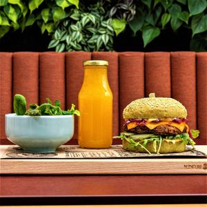 Vegan Super Charger at Aubergini in Amsterdam