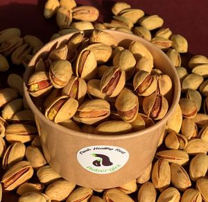 Pistachio nuts at Aubergini in Amsterdam