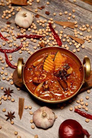 Chickpea Massaman Curry.   at Mali Vegan Thai in South West London