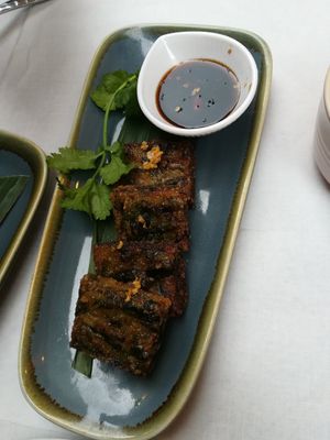 Delicious crispy outsides with gooey insides. Divine! at Mali Vegan Thai in South West London