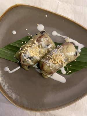 Khao tom at Mali Vegan Thai in South West London