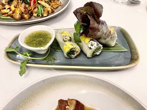 Vegan food  at Mali Vegan Thai in South West London