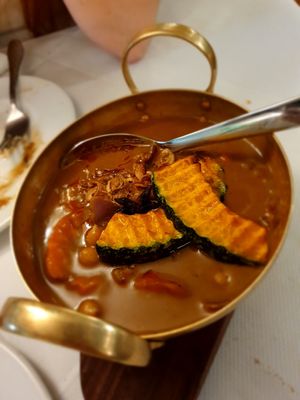 Massaman curry at Mali Vegan Thai in South West London