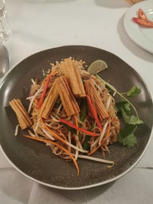 Pad thai #Veganuary at Mali Vegan Thai in South West London