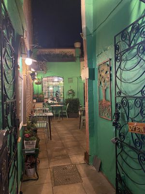 Entrance  #Veganuary at Mali Vegan Thai in South West London