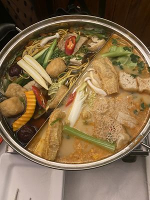 Soup by the gallon #Veganuary at Mali Vegan Thai in South West London