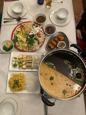 Hot pot #Veganuary at Mali Vegan Thai in South West London