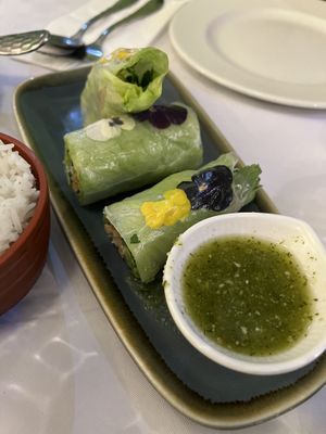 Por Pia Dok Mai  at Mali Vegan Thai in South West London