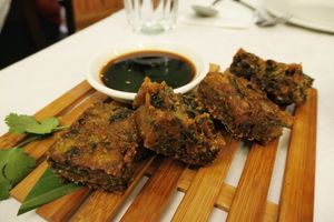 Gui chai krob   at Mali Vegan Thai in South West London