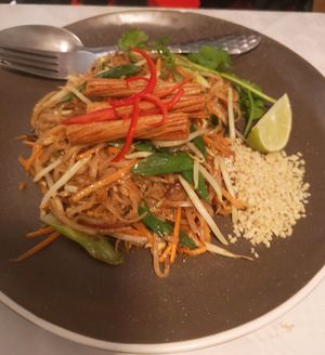 Pad Thai at Mali Vegan Thai in South West London