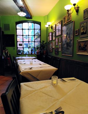 Interior at Mali Vegan Thai in South West London