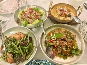 Dinner  at Mali Vegan Thai in South West London