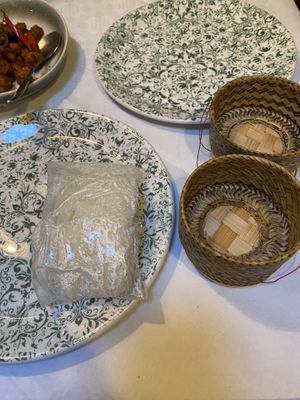 Kao Neaw (sticky rice)  at Mali Vegan Thai in South West London