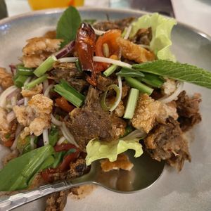 Vermicelli salad  at Mali Vegan Thai in South West London