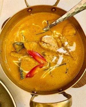 Tempeh & Pumpkin Red Curry  at Mali Vegan Thai in South West London