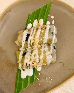 Dessert  at Mali Vegan Thai in South West London