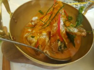 Chu Chee Pla Tip Tod at Mali Vegan Thai in South West London